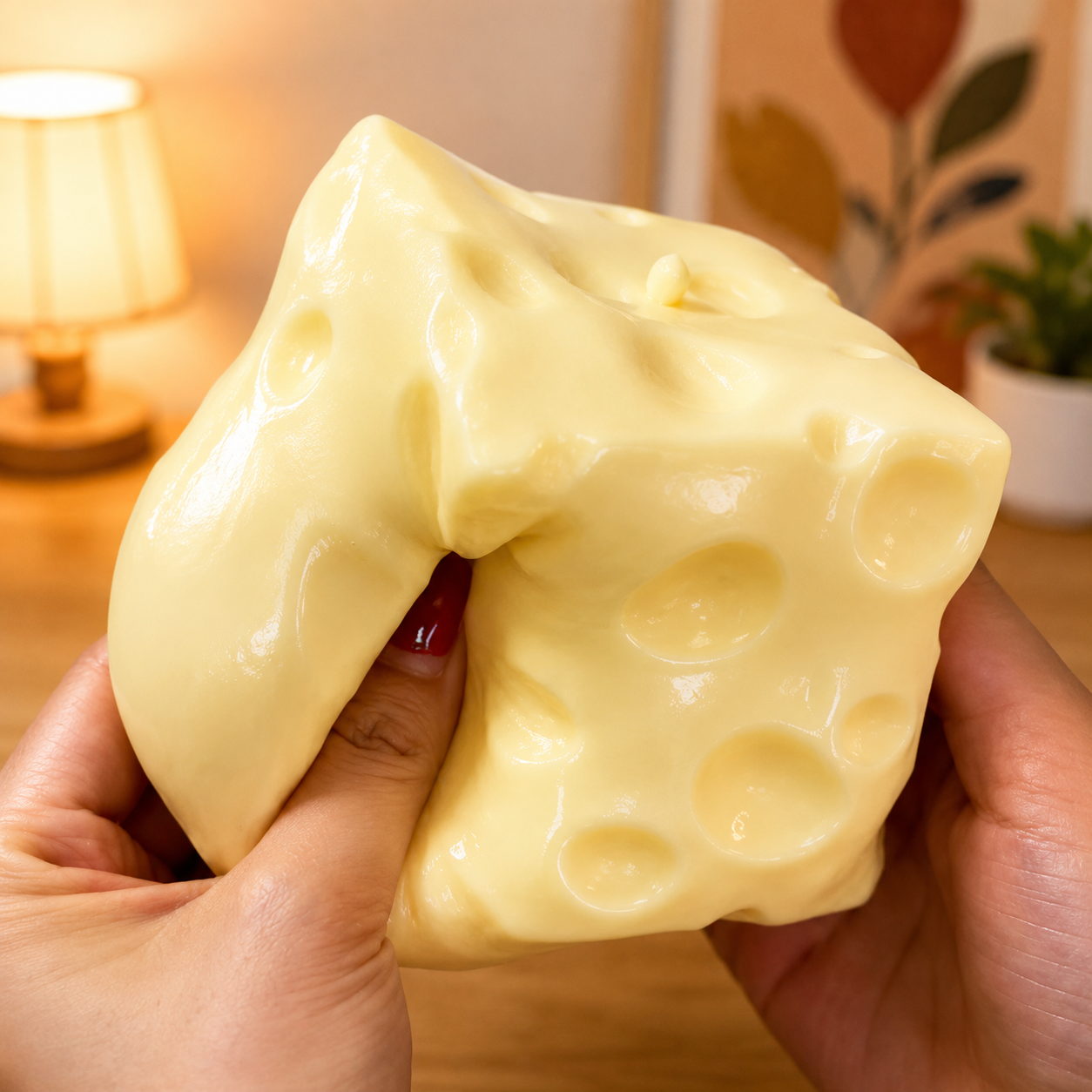 🧀 Cheese Squeeze™ | Queso Antiestrés Gigante