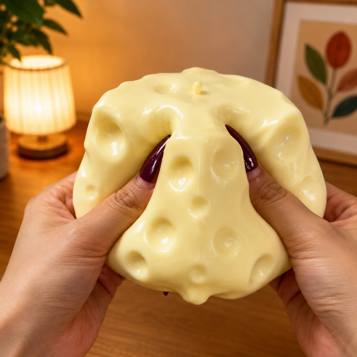 🧀 Cheese Squeeze™ | Queso Antiestrés Gigante