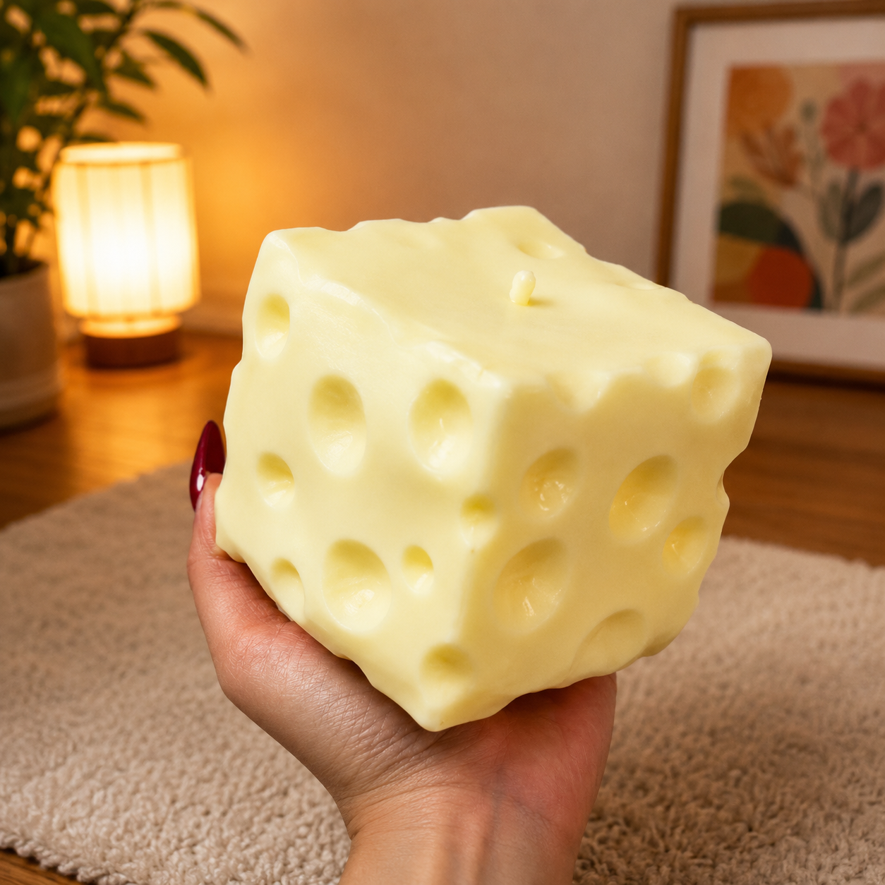 🧀 Cheese Squeeze™ | Queso Antiestrés Gigante